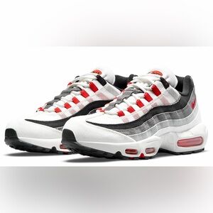 Nike Air Max 95 QS Summit Japan Comet Red Smoke Sneakers Women’s 9